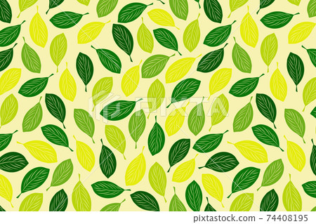 Fresh cooking herb vector pattern Fresh cooking herb vector pattern 74408195