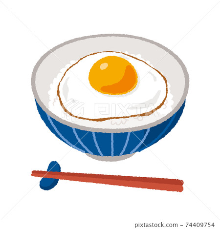 炒雞蛋飯的插圖 炒雞蛋飯的插圖 74409754
