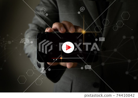 VIDEO MARKETING social video Audio , market VIDEO MARKETING social video Audio , market 74410842