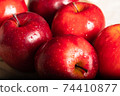 delicious red apples to enjoy any time of the day and after exercise 74410877