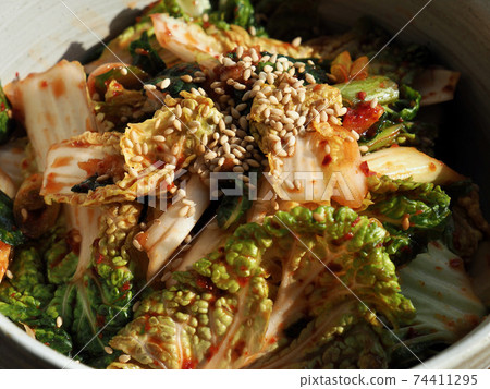 Korean traditional food kimchi Korean traditional food kimchi 74411295