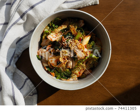 Korean traditional food kimchi Korean traditional food kimchi 74411305