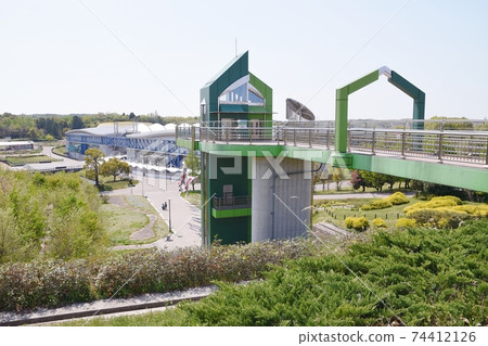 Aichi Expo Memorial Park Elevator Building 74412126