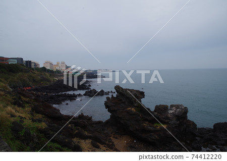 Jeju Island, South Korea Yongduam Rock Jeju Island, South Korea Yongduam Rock 74412220
