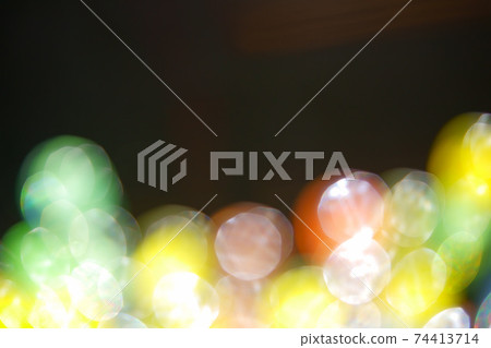 Ball bokeh background material, black background 6 Ball bokeh background material, black background 6 74413714