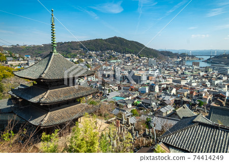 From Tenneiji Sanjuto to Onomichi City and Jodoji Mountain From Tenneiji Sanjuto to Onomichi City and Jodoji Mountain 74414249