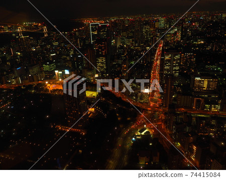 Tokyo Tower Observatory Night View Tokyo Tower Observatory Night View 74415084