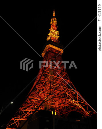Tokyo Tower Light Up 74415129