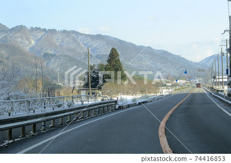 Scenery of National Route 312 / Asago City, Hyogo Prefecture 74416853