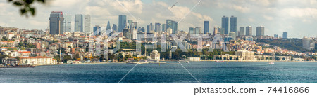 Panorama of the skyline of Istanbul Panorama of the skyline of Istanbul 74416866