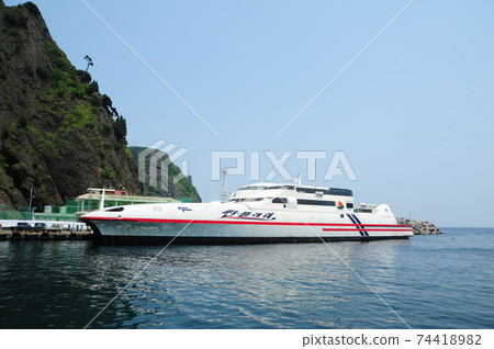 Gyeongbuk, Ulleung-gun, Ulleungdo, East Sea, and Tourism 74418982