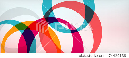 Ring geometric shapes, o letter repetition wallpaper. Abstract background for business or technology presentations, internet posters or web brochure covers Ring geometric shapes, o letter repetition wallpaper. Abstract background for business or technology presentations, internet posters or web brochure covers 74420188