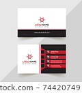 Modern Professional Business Card Template, Simple Business Card, Business Card Design Template, Corporate Business Card Design, Colorful Business Card Template, Creative Business Card 74420749