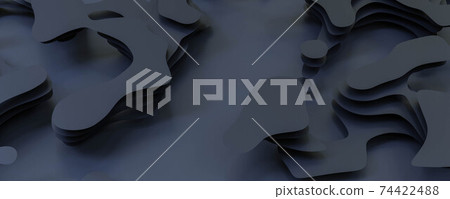 black abstract planes round curve geometric shape 3d render illustration black abstract planes round curve geometric shape 3d render illustration 74422488