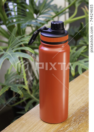 Thermos Bottles Hot Cold Drink Stock Photo Stock Photo by