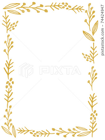 Simple plant frame - Stock Illustration [74424947] - PIXTA
