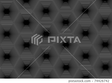 Black and white Abstract Psychedelic Art Background. Vector Illustration. EPS10 Black and white Abstract Psychedelic Art Background. Vector Illustration. EPS10 74426742
