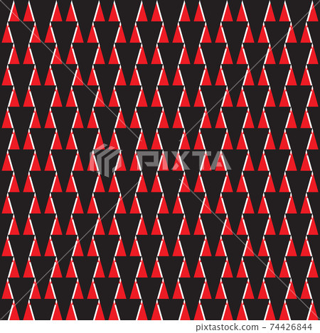 Abstract Psychedelic Art Background. Vector Illustration. EPS10 74426844