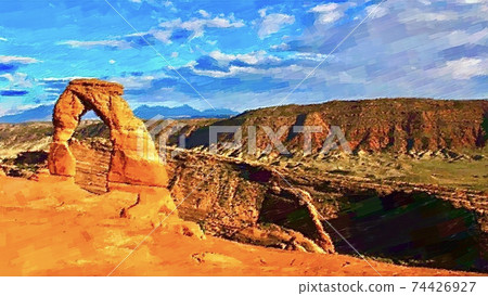 Landscape of the Grand Canyon, USA 74426927