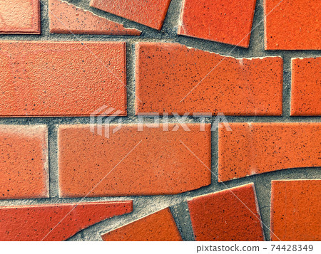 Background brown brick Background brown brick 74428349