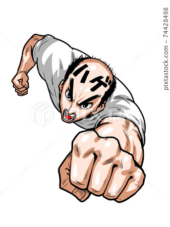 超人，拳打，拳頭，T卹， 74428498