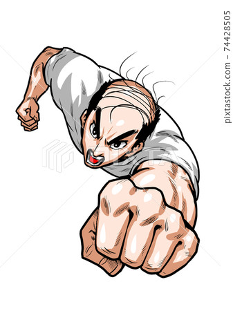 超人，拳打，拳頭，T卹， 74428505