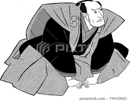 Ukiyo-e samurai part 27 - Stock Illustration [74430683] - PIXTA