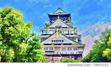 Scenery of Osaka / Osaka Castle 74431553