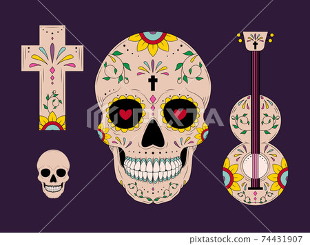 Death day vector 74431907