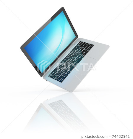 laptop notebook ultrabook isolated on white background laptop notebook ultrabook isolated on white background 74432541