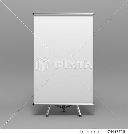 blank presentation board 3d rendering blank presentation board 3d rendering 74432756