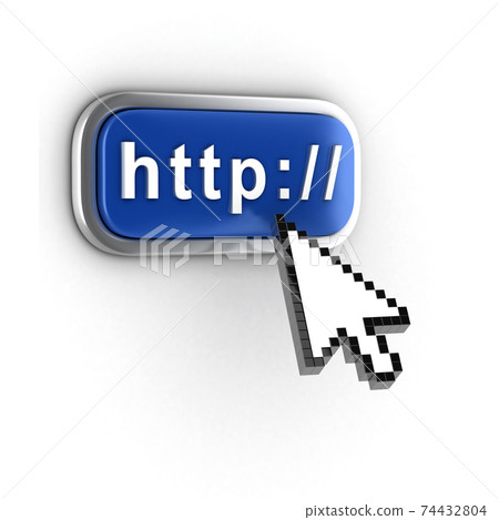 internet 3d concept on white background internet 3d concept on white background 74432804