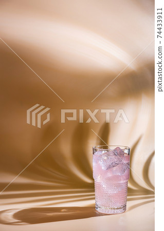 Summer refreshment pink drink Summer refreshment pink drink 74433911