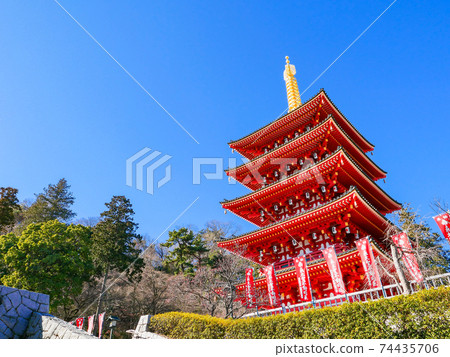 東京高hat不動產金剛寺的五層寶塔 74435706