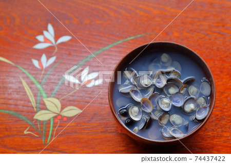 Clam soup Clam soup 74437422