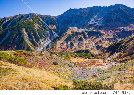Autumn Tateyama Kurobe Alpine Route Murododaira Autumn Tateyama Kurobe Alpine Route Murododaira 74439382