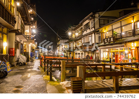 Night at Ginzan Onsen Night at Ginzan Onsen 74439762