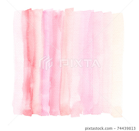 Bright Light Pink Watercolor Lines In Wash Bright Light Pink Watercolor Lines In Wash 74439813