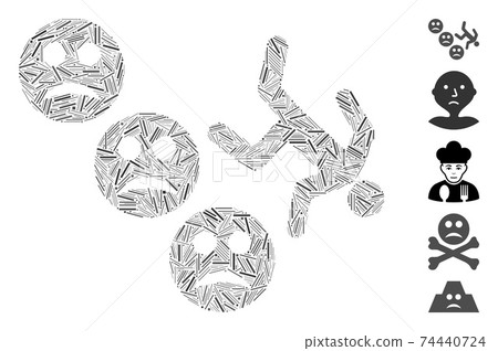 Hatch Collage Drop Down Sad User Icon Hatch Collage Drop Down Sad User Icon 74440724