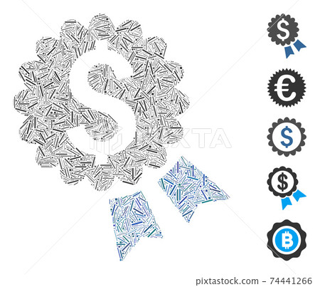 Dash Collage Banking Award Seal Icon 74441266