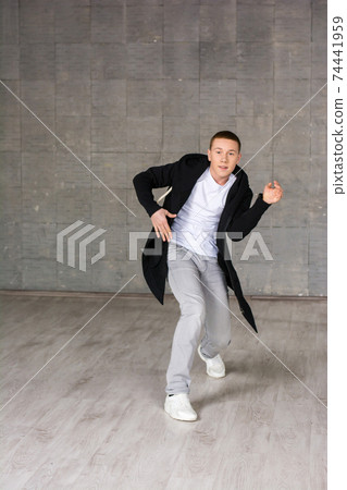 Young modern style dancer. Young modern style dancer. 74441959