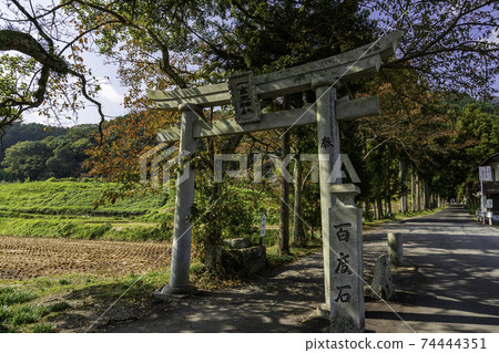 One word main shrine Nino Torii, Gose City, Nara Prefecture 74444351