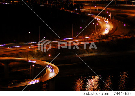 Seongdong-gu, Oksu-dong, Eungbongsan Mountain, night view 74444635