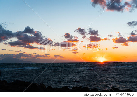 Cape Noshappu sunset 74444669