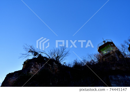 Cliffs and observatory Cliffs and observatory 74445147