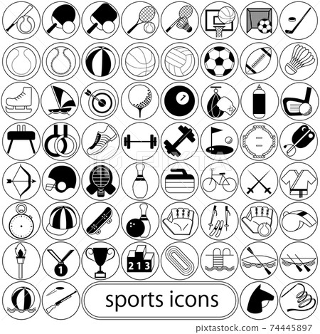 60 sports icon 01 60 sports icon 01 74445897