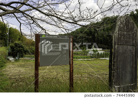 The birthplace of Kawachi Genji, the site of Tsuhoji Temple, the site of Genjikan, Habikino City, Osaka Prefecture 74445990