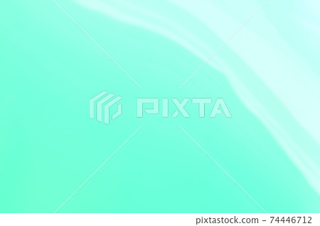 Blue-green abstract background, like gentle flow and ripples 74446712