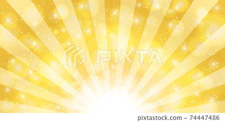 閃亮的集中線背景 74447486