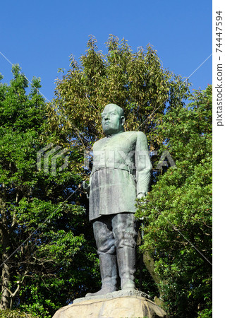 Three Great Nobles of the Meiji Restoration, Saigo Takamori Statue, Kagoshima City, Kagoshima Prefecture 74447594